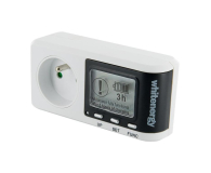 Whitenergy EKO Miernik poboru prądu z LCD watomierz biały - 171210 - zdjęcie 3